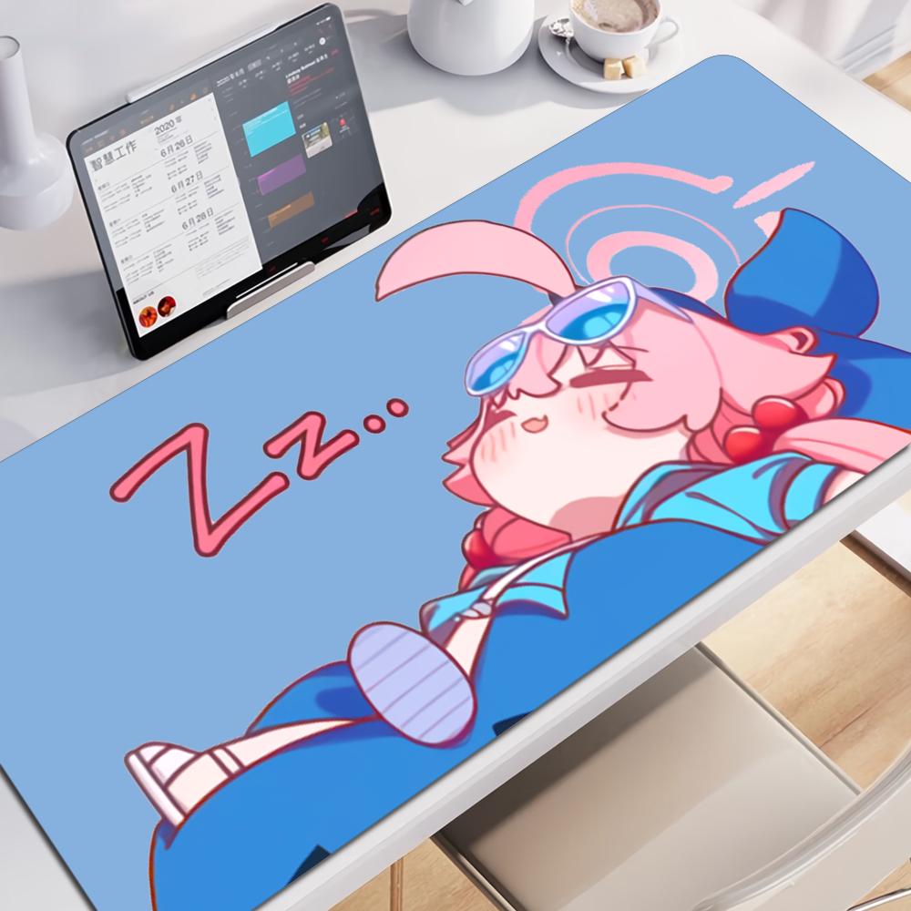 Desk Setup Blue - Takanashi Hoshino Anime Blue Archive For