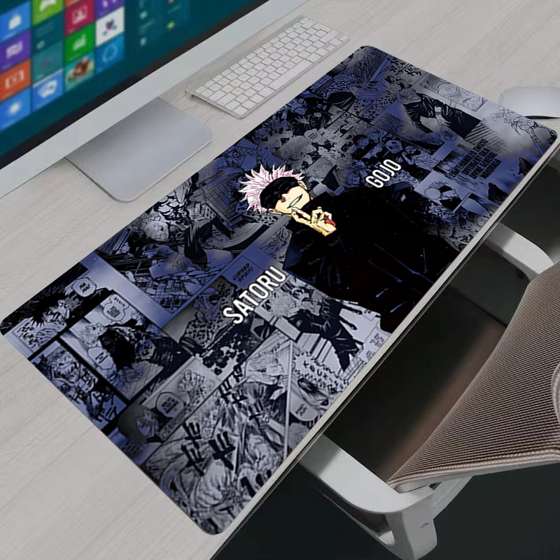 Desk Setup Mat - Mouse Pad Cool Anime Jujutsu Kaisen