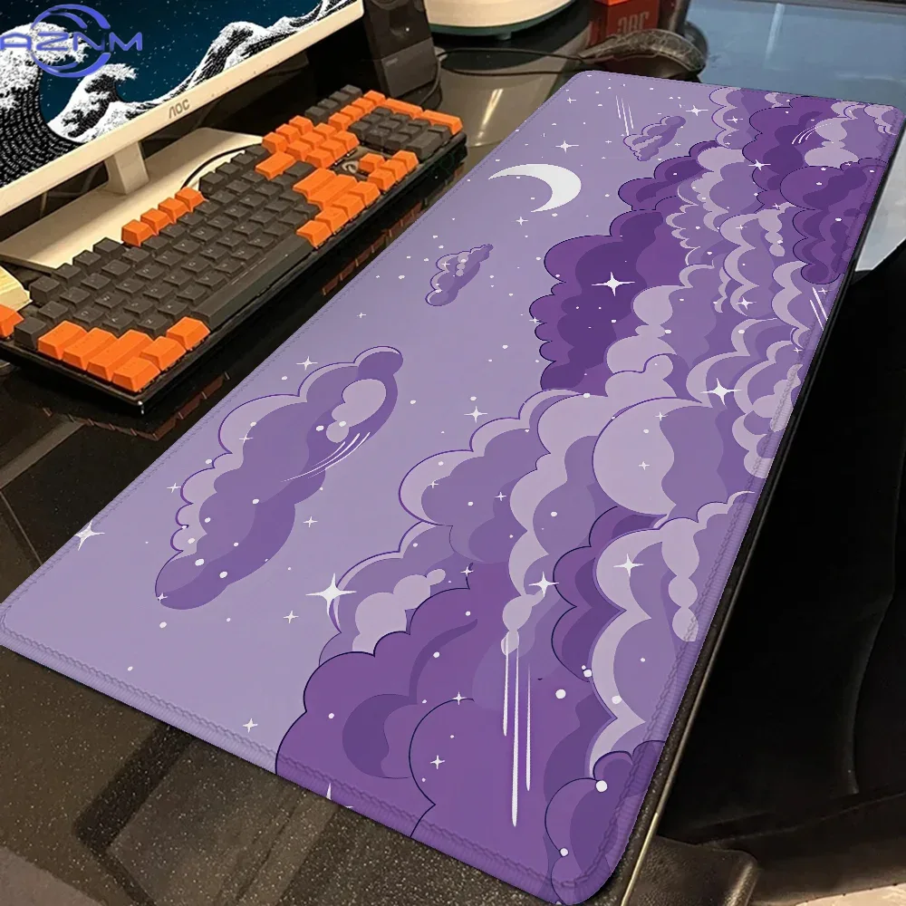 Desk Setup With Laptop - Skyscape Setup Gaming Accessories Large Mouse