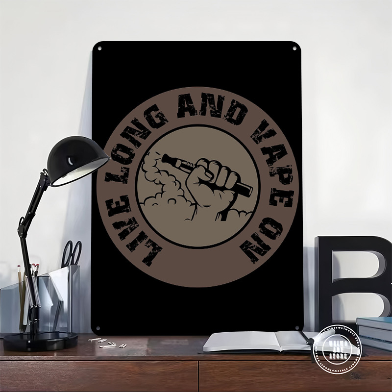 Vape Design For Ecig Tinplate  - Desk Setup Vintage recension och pris