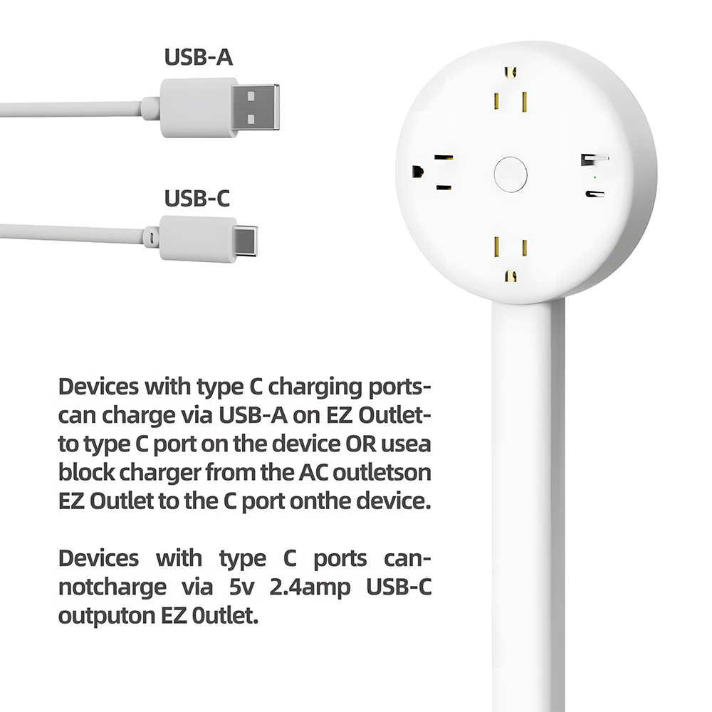 Electrical Outlet Extender Sti - Desk Setup Usb Hub recension och pris