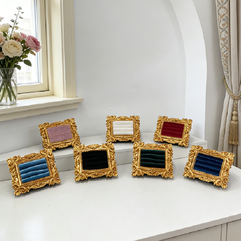 Vintage Picture Frame Ring Dis - Desk Setup Vintage recension och pris