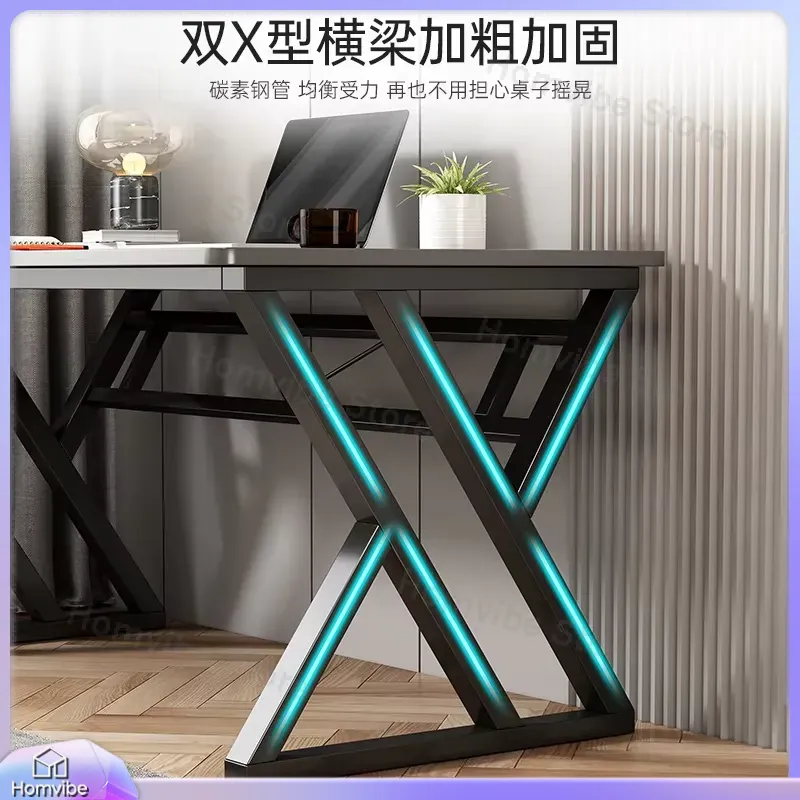 Modern Minimalist Computer Des - Desk Setup L Shaped recension och pris