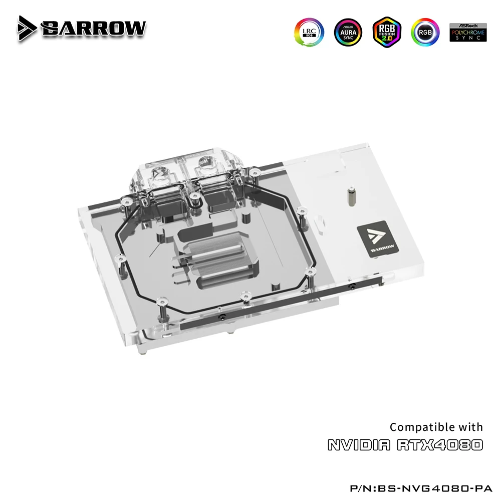 Barrow GPU Water Block For NVI - Nvidia Vga Rtx 4080 recension och pris