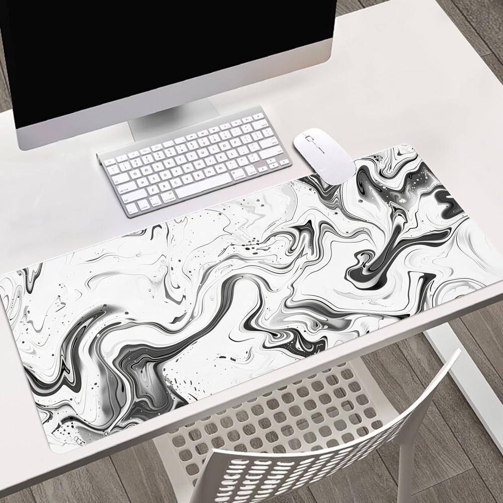 Abstract Fluid Non Slip Rubber - Desk Setup Gaming And Work recension och pris