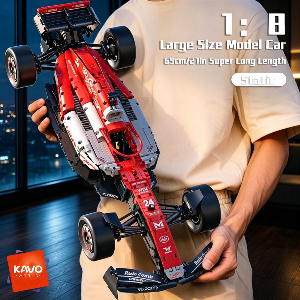 KAVOWORLD Formula Red And Whit - Desk Setup Red recension och pris