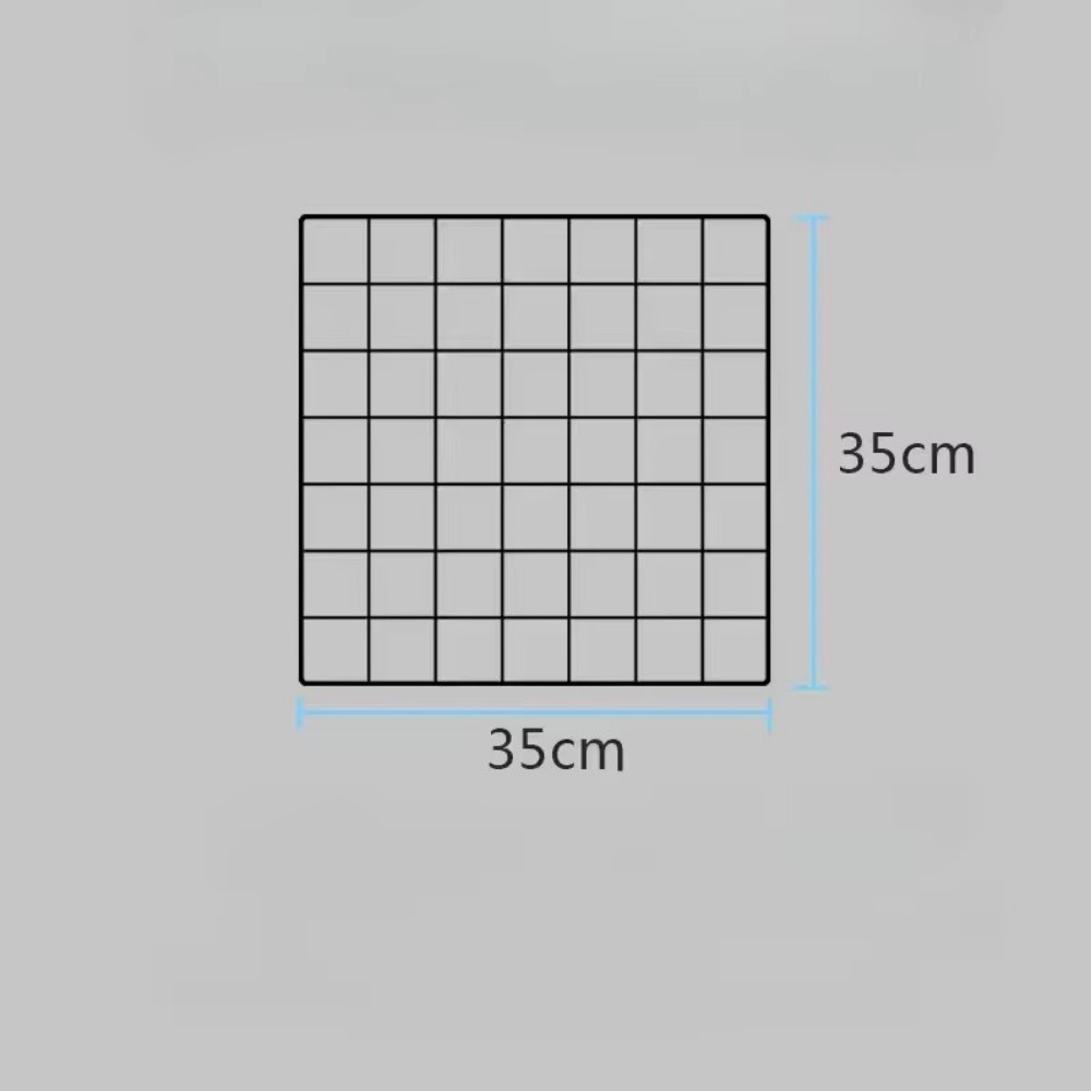 Modern Grid Display Rack with  - Desk Setup Photo recension och pris