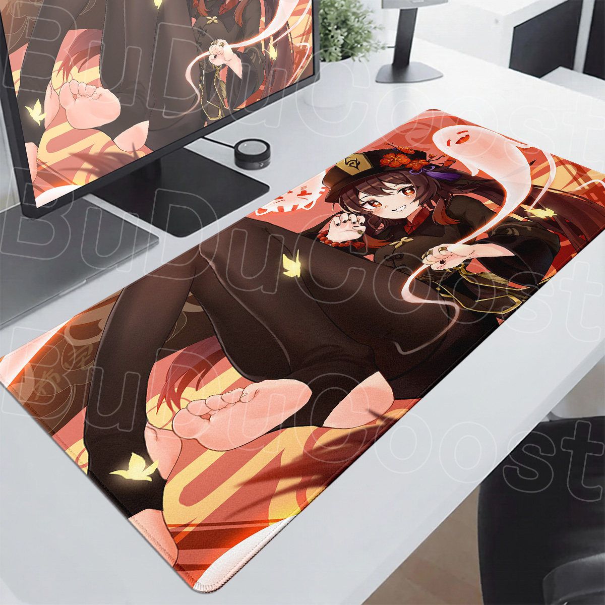 Genshin Impact Hu Tao Mouse Pa - Desk Setup Anime recension och pris