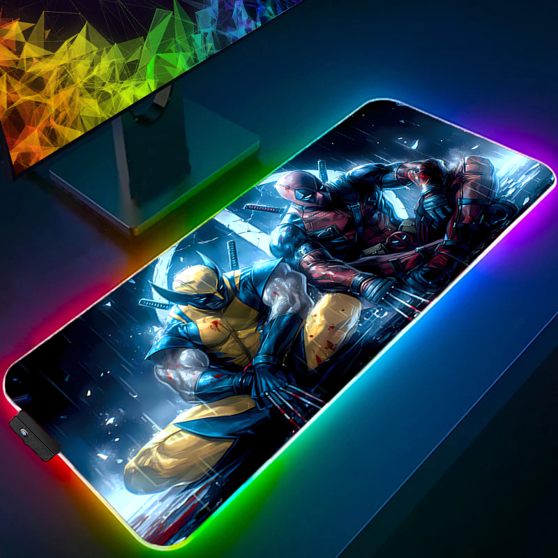 LED Mouse Pad Gaming Backlight - Desk Setup Mat recension och pris