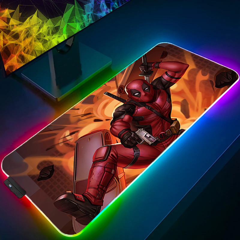 LED Mouse Pad Gaming Backlight - Desk Setup Mat recension och pris