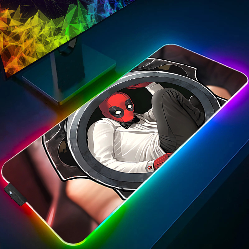 LED Mouse Pad Gaming Backlight - Desk Setup Mat recension och pris
