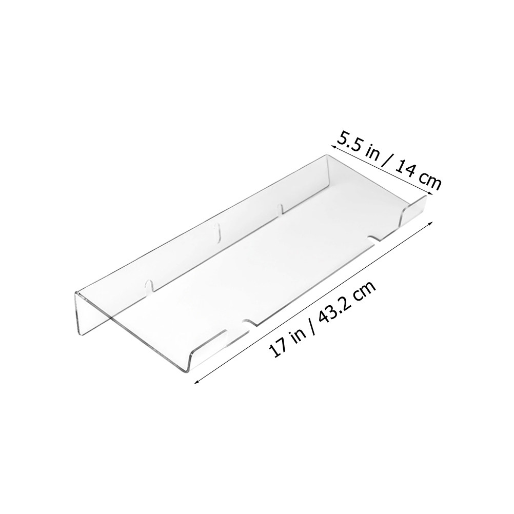 Acrylic Keyboard Riser Stand C - Desk Setup Gaming And Work recension och pris