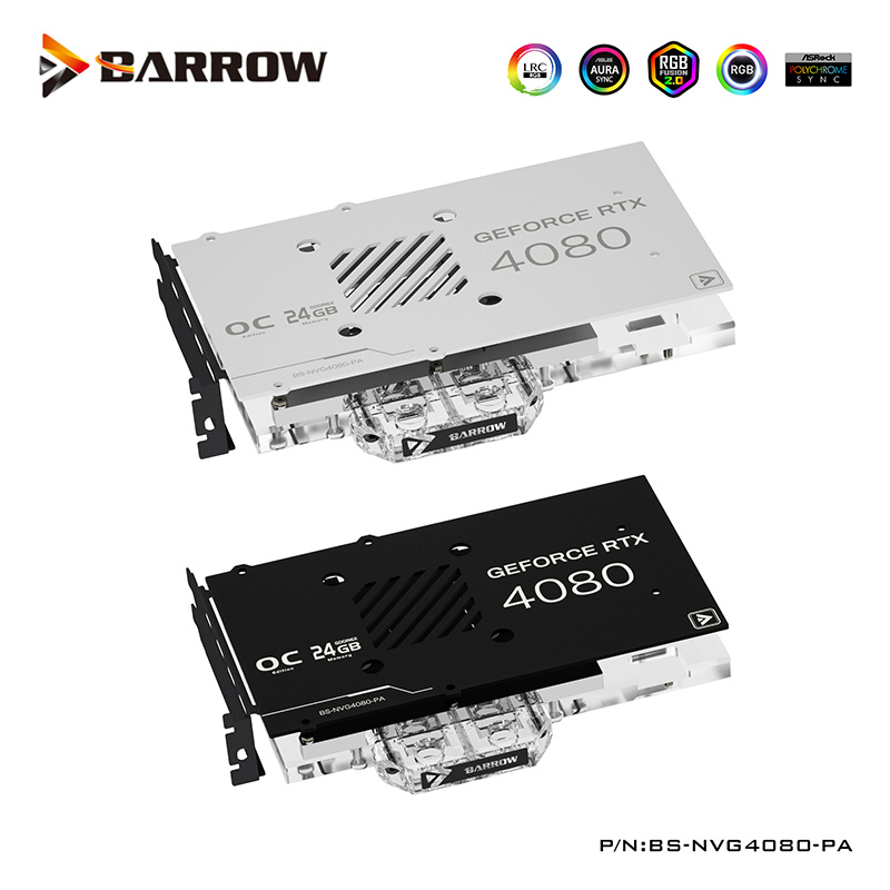 Barrow GPU Water Block Serve F - Nvidia Vga Rtx 4080 recension och pris