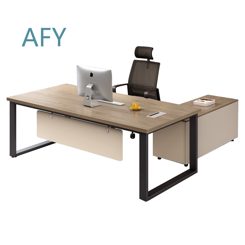 Executive Desk Set for Office  - Desk Setup L Shaped recension och pris