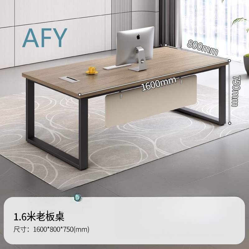 Executive Desk Set for Office  - Desk Setup L Shaped recension och pris