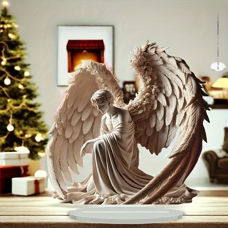 8in 2D Angel And Devil Wings A - Desk Setup Photo recension och pris