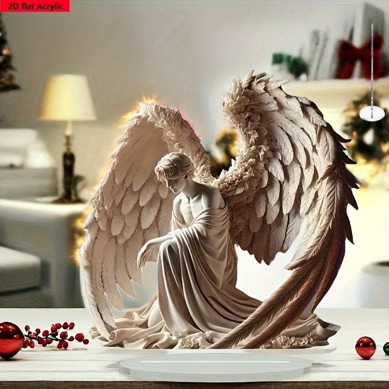 8in 2D Angel And Devil Wings A - Desk Setup Photo recension och pris