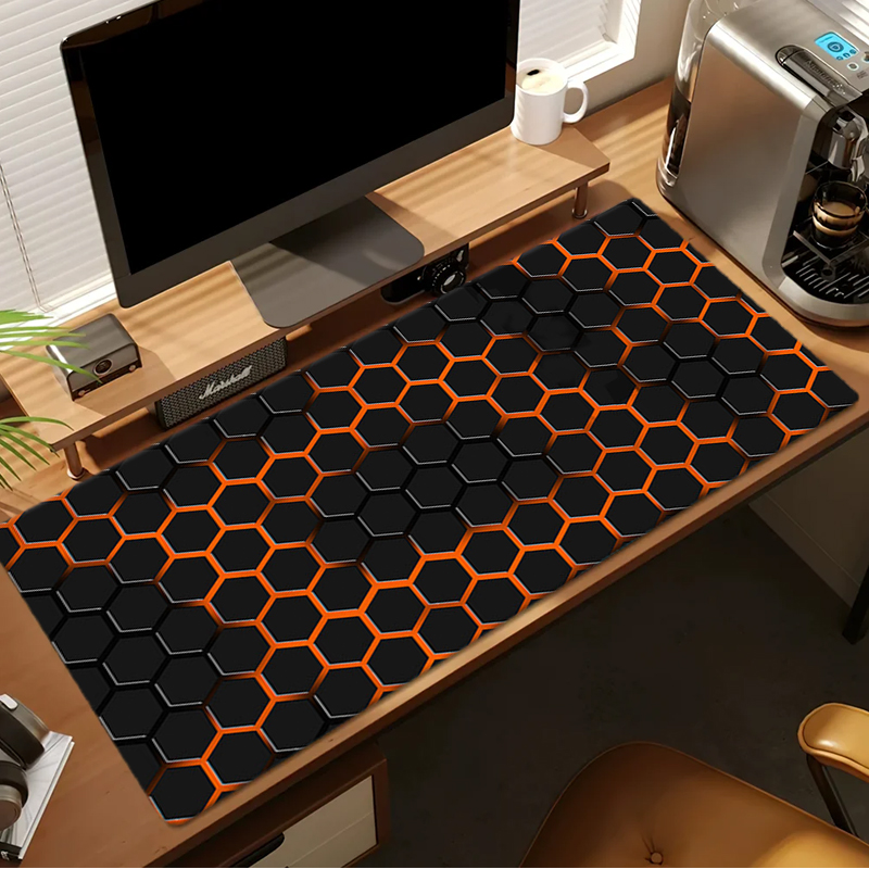 Large Gaming Mouse Pad Big Red - Desk Setup Red recension och pris