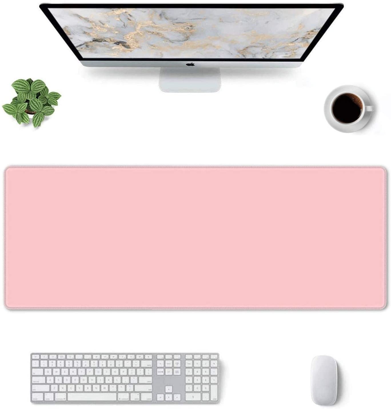 900x400x2 mm Mouse Pad Gamer L - Desk Setup Blue recension och pris