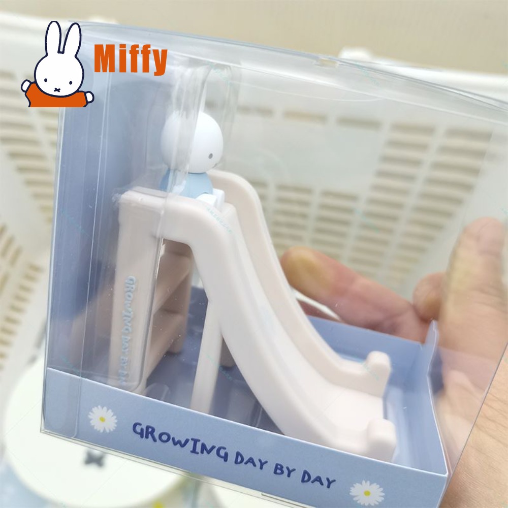 Kawaii Miffy Slide Phone Stand - Desk Setup Blue recension och pris