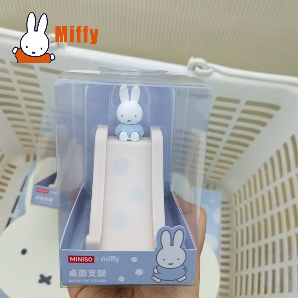 Kawaii Miffy Slide Phone Stand - Desk Setup Blue recension och pris