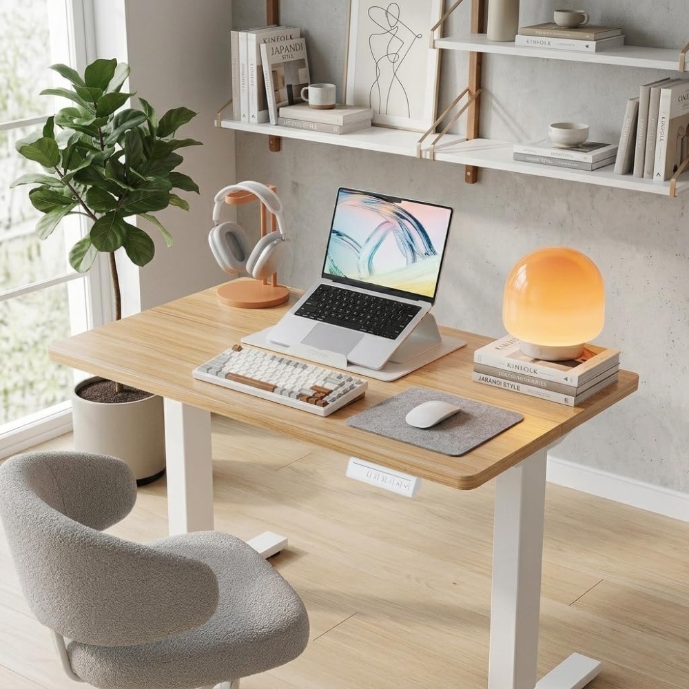 Small Electric Standing Desk A - Desk Setup L Shaped recension och pris