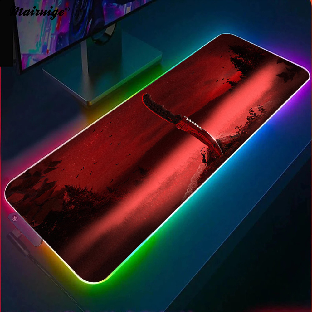 Mousemat Xxl Rubber Mat Knife  - Desk Setup Gaming And Work recension och pris