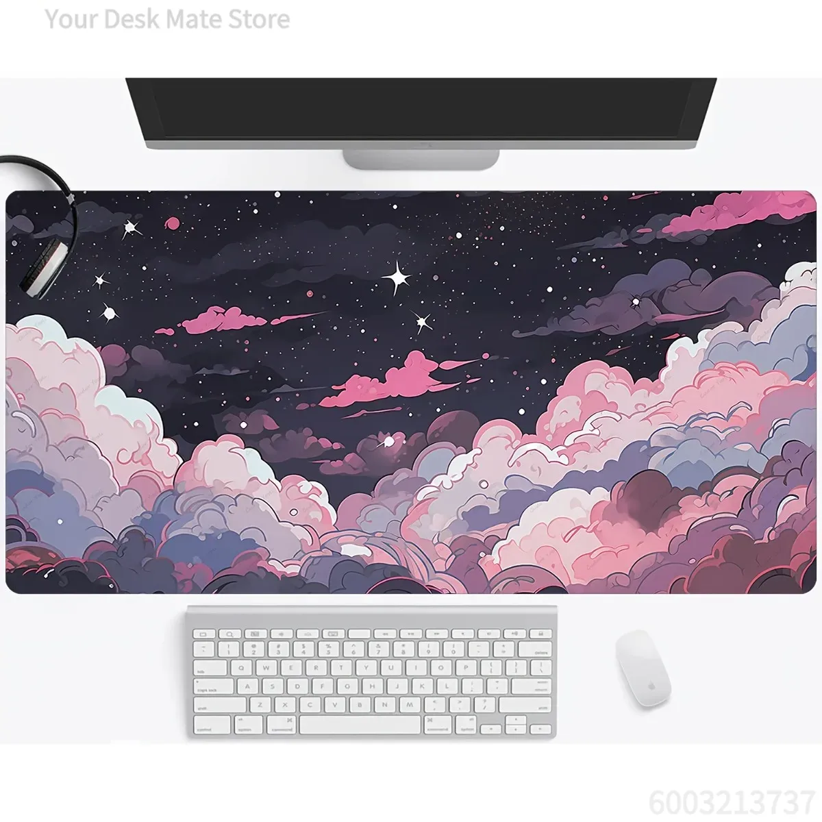 Cute Pink Purple Anime Rubber  - Desk Setup Anime recension och pris