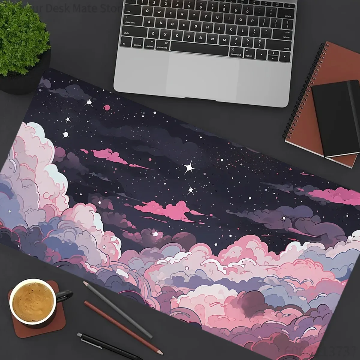 Cute Pink Purple Anime Rubber  - Desk Setup Anime recension och pris