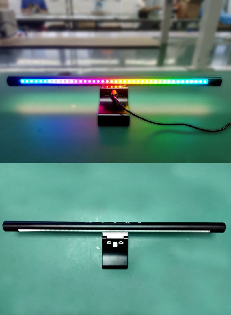 LED Monitor Hanging Desk Light - Desk Setup Gaming And Work recension och pris