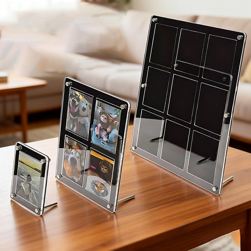 Clear Acrylic Multi-grid Photo - Desk Setup Photo recension och pris