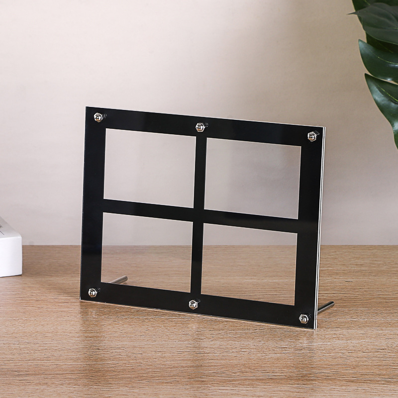 Clear Acrylic Multi-grid Photo - Desk Setup Photo recension och pris