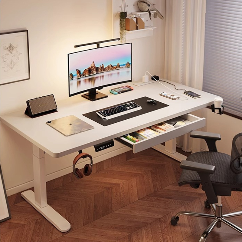 Modern Iron Dual Motor Electri - Desk Setup Bedroom recension och pris