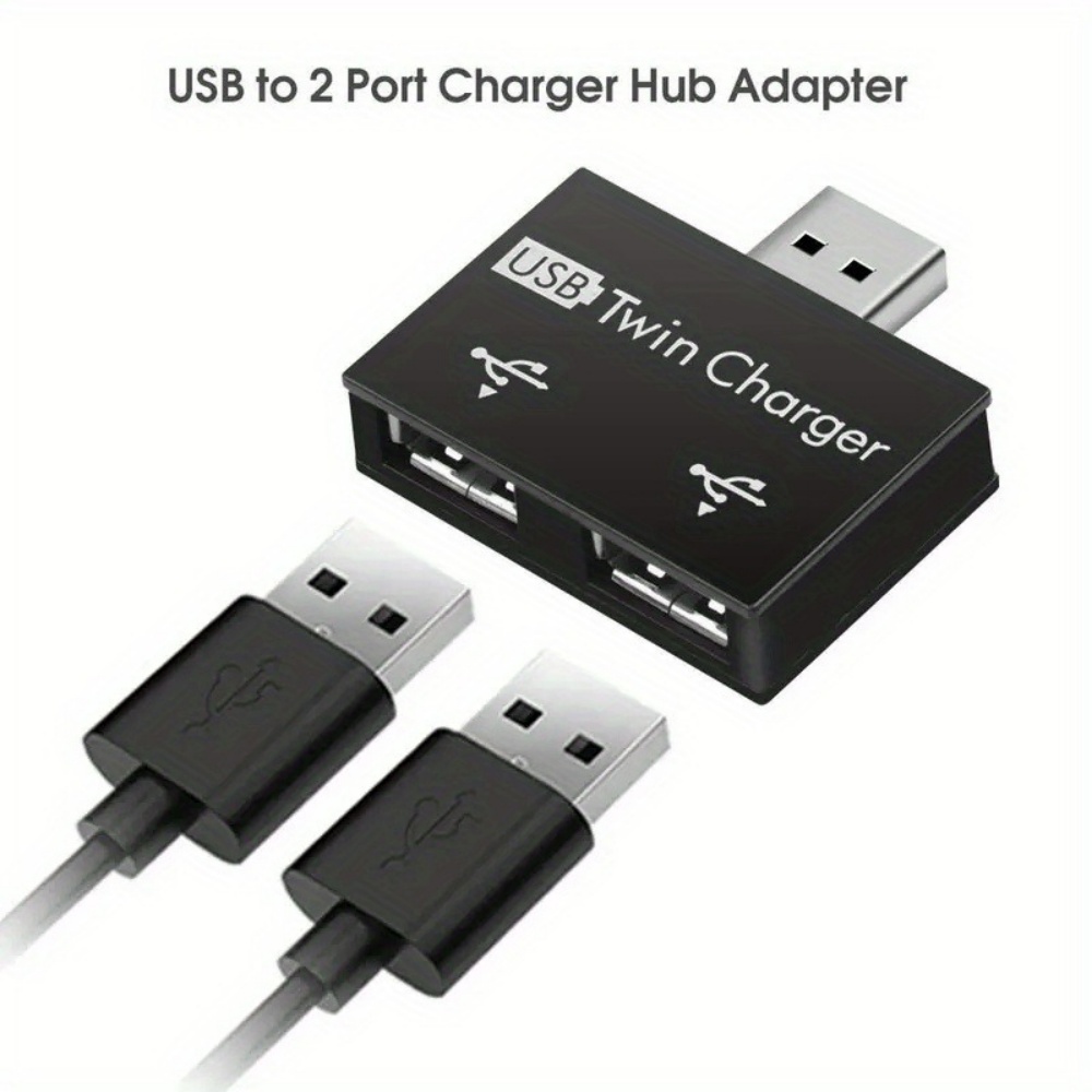Mini USB 2.0 Splitter Hub 1In2 - Desk Setup Usb Hub recension och pris