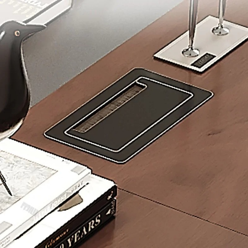 Modern Office Storage Executiv - Desk Setup With Laptop recension och pris