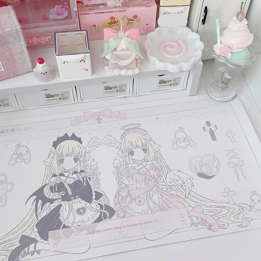 Original Chobits Twins Desk Ma - Desk Setup Dorm recension och pris