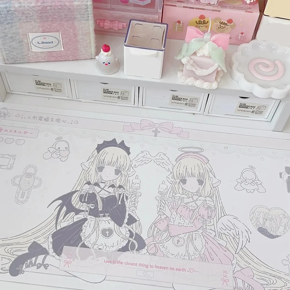 Original Chobits Twins Desk Ma - Desk Setup Dorm recension och pris