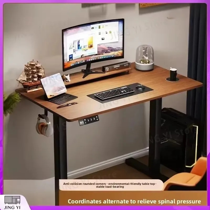Electric Height Adjustable Sta - Desk Setup Bedroom recension och pris