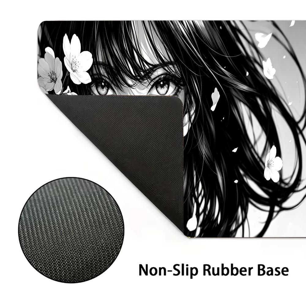 Sakura Girl Extra Large Fabric - Desk Setup Gaming And Work recension och pris