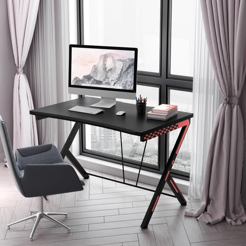 Modern Ergonomic Computer Desk - Desk Setup L Shaped recension och pris