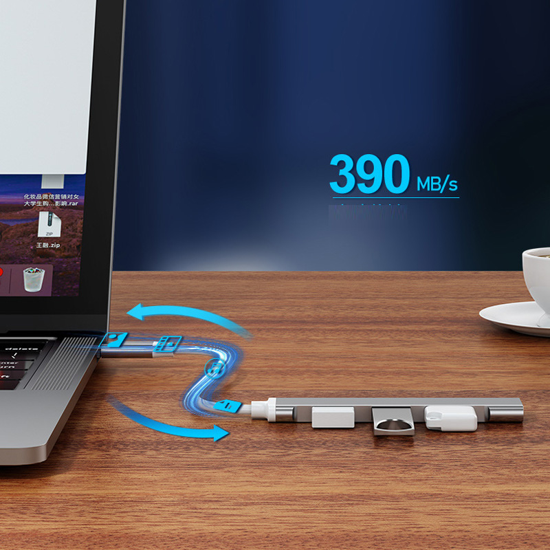 USB 3.0 TYPE-C 3.1 4 Port USB  - Desk Setup Usb Hub recension och pris