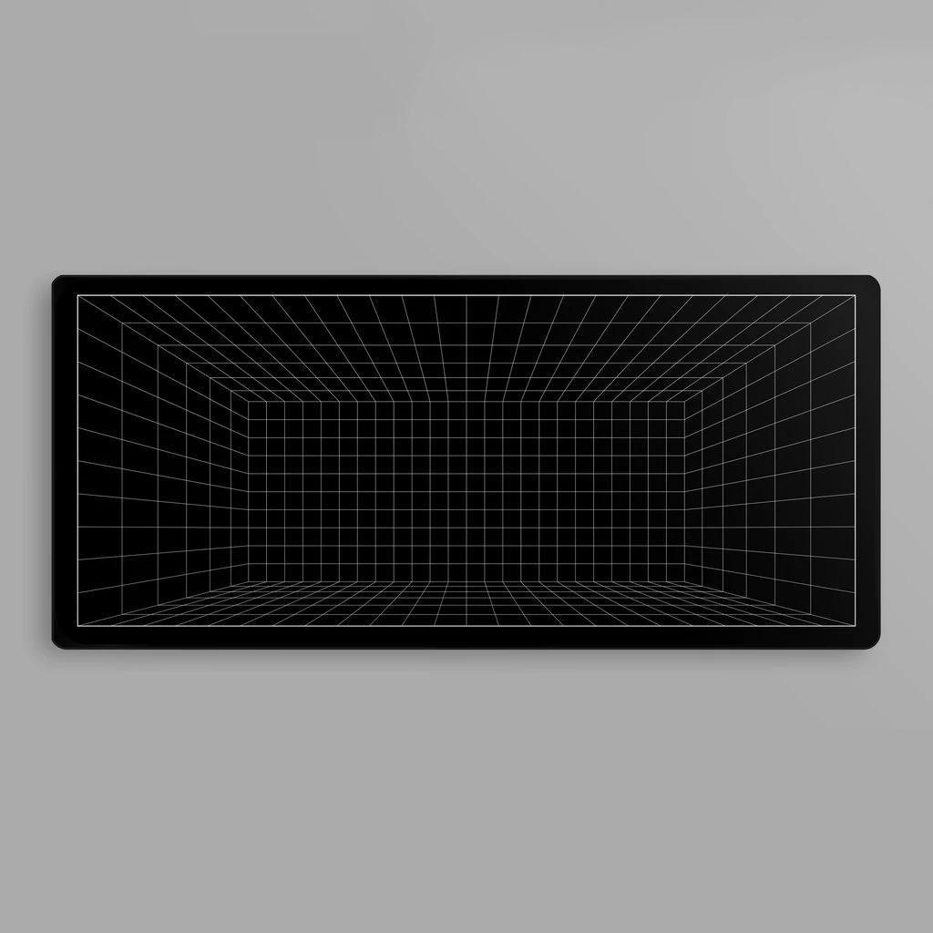 Minimalist Style Mouse Pad Dee - Desk Setup Blue recension och pris