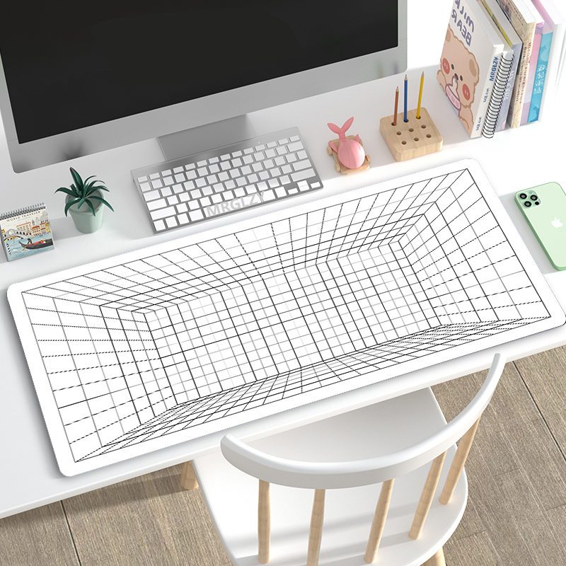 Minimalist Style Mouse Pad Dee - Desk Setup Blue recension och pris