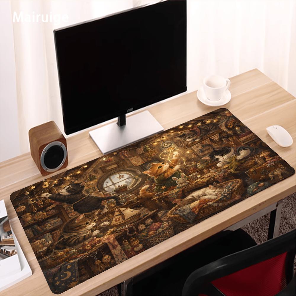 Cats Mouse Pad Anti-slip Desk  - Desk Setup Bedroom recension och pris