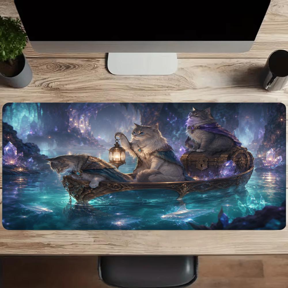 Cats Mouse Pad Anti-slip Desk  - Desk Setup Bedroom recension och pris