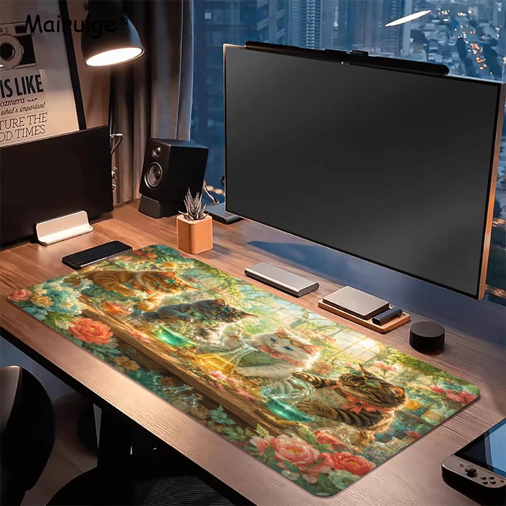 Cats Mouse Pad Anti-slip Desk  - Desk Setup Bedroom recension och pris
