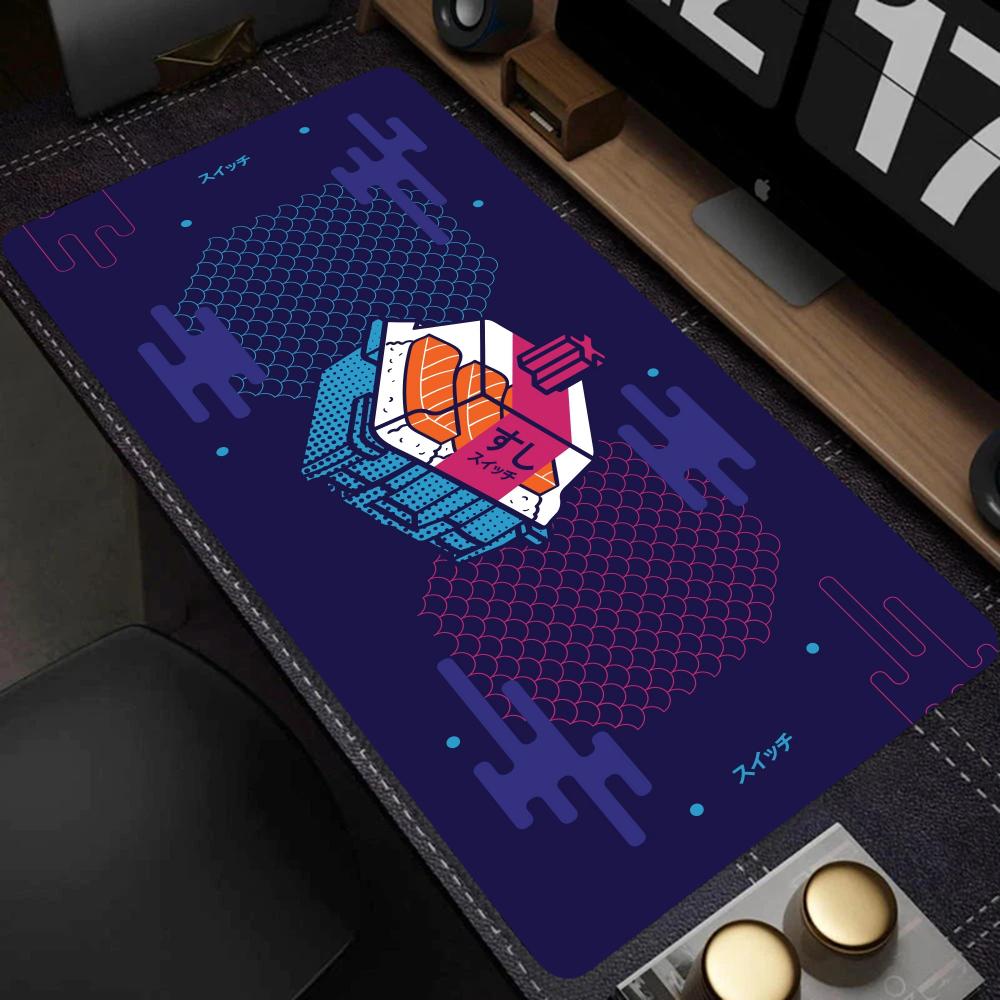 Tech Abstract Pattern Large Mo - Desk Setup Gaming And Work recension och pris