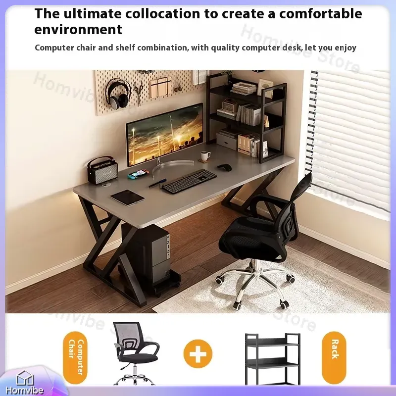 Modern Wooden Computer Desk fo - Desk Setup L Shaped recension och pris