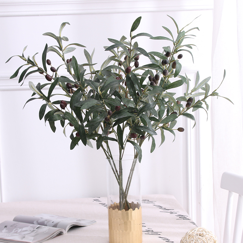 Artificial Plants Olive Green  - Desk Setup Photo recension och pris