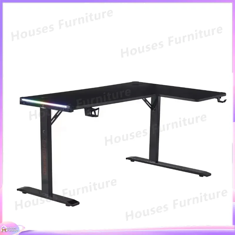 Large 160cm Gaming Desk with L - Desk Setup L Shaped recension och pris